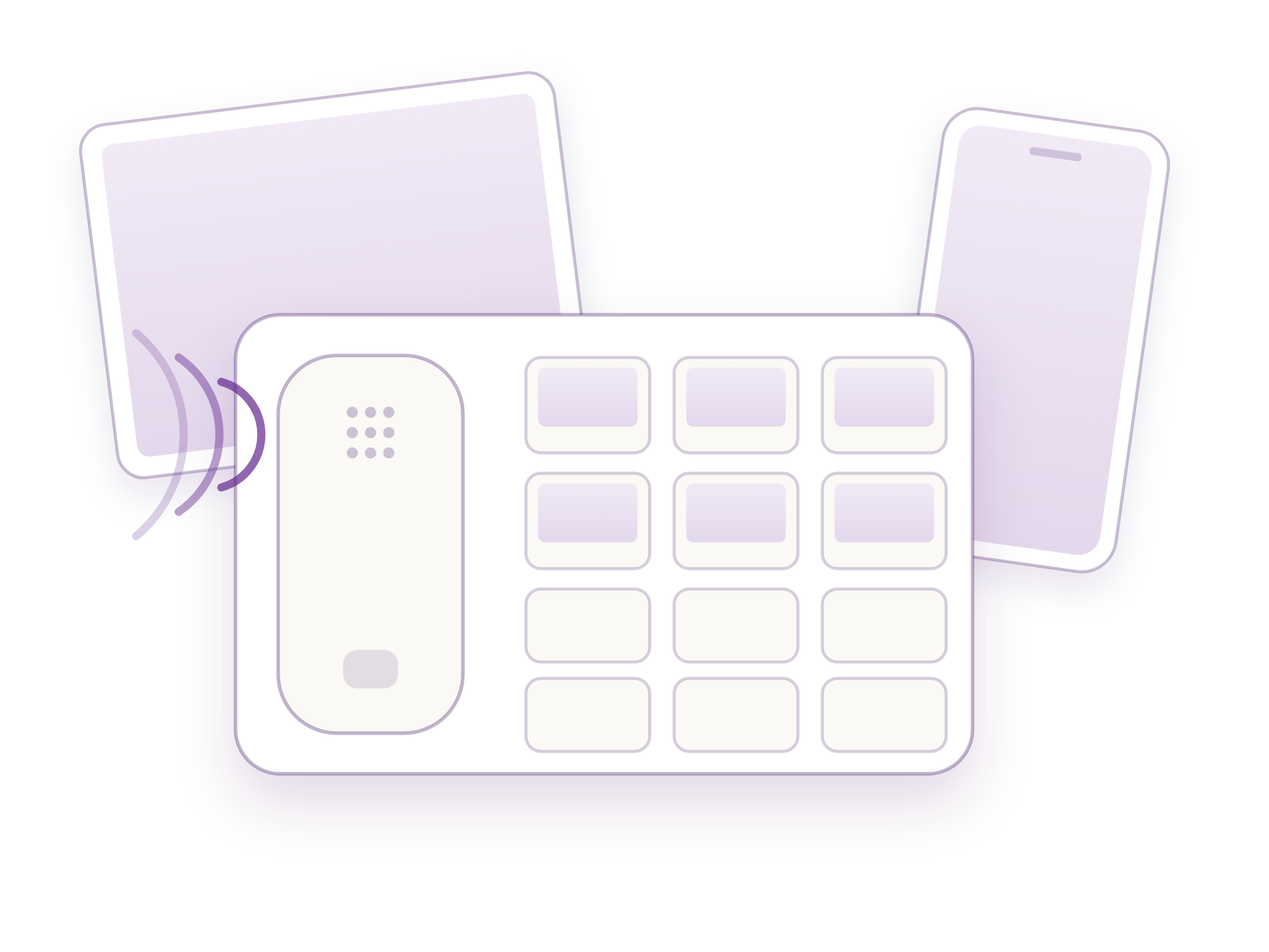 KindredMind Reminders by call or text on a cellphone, tablet, and landline